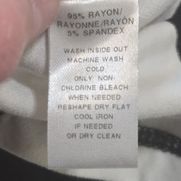 LOFT Black & White Striped Flutter Sleeve Belted Ruffle Dress, Size 6 Petites - Picture 7 of 9